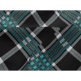 thumbnail image 4 of oneOone Viscose Jersey Fabric Tartan Check Print Fabric BTY 60 Inch Wide, 4 of 4