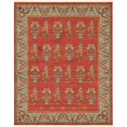 thumbnail image 1 of Unique Loom Fars Natural Hues Rug 8' x 10' Rectangle Red/Light Blue, 1 of 2