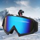 thumbnail image 4 of Gafas de esquí antiviento con lente panorámica y antiniebla - protección UV, compatibles con casco, resistentes a arañazos para hombres y mujeres, 4 of 6