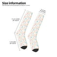 thumbnail image 5 of Fotbe Happy Easter print Women's Men's Novelty Crew Socks Cotton Socks Knee High Socks for Walking,Running,Nurses,Pregnancy, 5 of 9