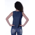 thumbnail image 2 of Moomaya Blouse Sans Manches Unie pour Femmes, Tunique Décontractée d'Été, 2 of 6