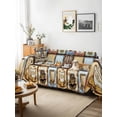 thumbnail image 3 of Watercolor Coffee Couch Cover for Dogs, Retro Coffee Patchwork Washable Sofa Covers Slipcover for Pets Dogs Futon Cover, Couch Recliner Covers, Oversized Chair Slipcover 71"x91", 3 of 9