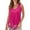 Hot Pink, variant on Tiqkatyck Tank Tops for Women Trendy Women's 2025 Chic Round Neck Short Sleeve Shirts 2D Printed Casual Loose Fit Vest Sleeveless Tunic Tops Summer Tops for Women Black L
