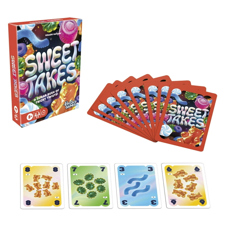 Sweet Takes Card Game for Kids, Teens, and Adults, Family Games