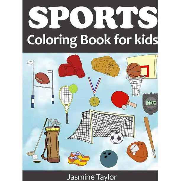 Sports Coloring Book for Kids (Paperback)