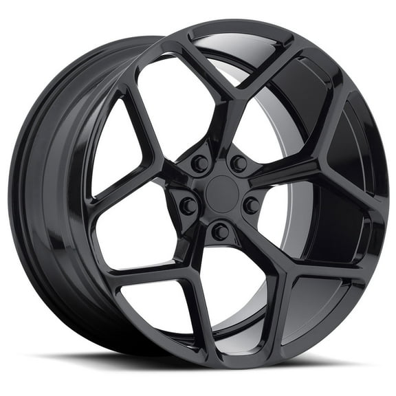 MRR M228 Rim 20X9 5X120 Offset 35 Gloss Black (Quantity of 1)