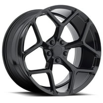 MRR M228 Rim 20X9 5X120 Offset 35 Gloss Black (Quantity of 1)