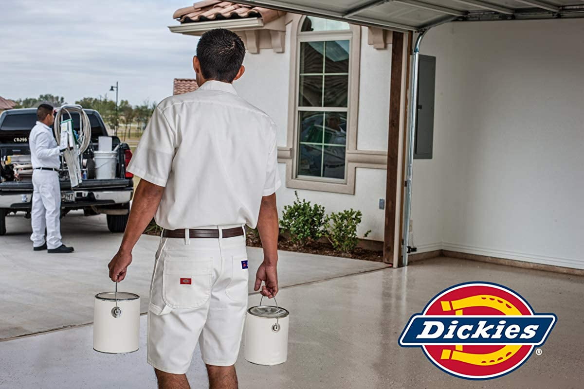 Dickies Men's 6pk Dri-Tech Ankle Socks - White (11740, Large)