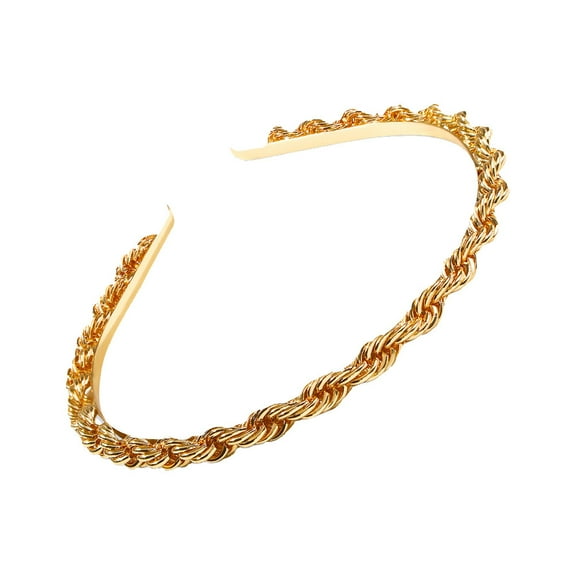 STRANDCHIC Stylish Golden Female Headband Perfect for Birthday and Prom