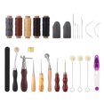 thumbnail image 1 of 27 piezas de herramientas para trabajar el cuero Nikou kit de costura y reparación, 1 of 15