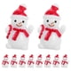 thumbnail image 1 of 10pcs Navidad Mini Muñeco de nieve Resina Adornos de Resina XMAS Mini Muñeco de nieve Decoración DIY, 1 of 8