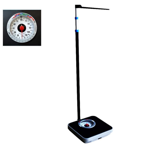 YZJJ Bascula Personal analogica, Báscula mecánica, Báscula para medir Peso y Altura Balanza Digital,
