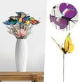 thumbnail image 4 of Butterfly Stakes Fake Butterflies Stake 3D Butterflies Stakes, Colorful Metal Sticks For Flower Arrangements, Garden Decorations, Outdoor Yard Decor For Garden Outdoor Ornaments Walmart Deals, 4 of 8