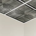 thumbnail image 3 of Great Lakes Tin Syracuse Argento 2ft x 2ft Lay In Ceiling Tiles (5 Pack), 3 of 6
