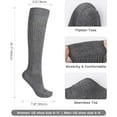 thumbnail image 4 of Slouch Socks for Woman 3 Pairs Women Scrunch Socks Extra Long Knee High Slouchy Socks Size 6-11, 4 of 7
