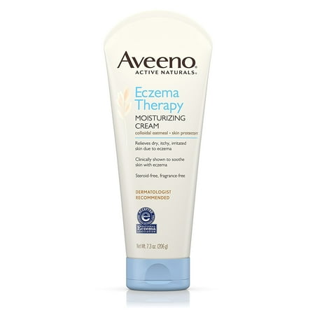 Aveeno Eczema Therapy Moisturizing Cream For Sensitive Skin, 7.3 Oz