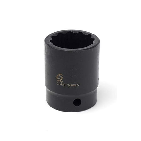 

Sunex Tools 227ZM - 1/2 Drive 27MM 12 Point Impact Socket