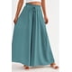 thumbnail image 3 of Pantalones PRETTYGARDEN Palazzo de Pierna Ancha Azul Verde XXL, 3 of 6