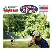Wiffle Ball 6 Baseballs Official Size - 6 Pack and Wiffle Ball 32 Bats 2 Pack, Gift Set Bundle