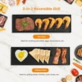 thumbnail image 4 of Electric Indoor Raclette Table Grill, Serves up to 8 People for Parties and Family Fun, Includes 8 Warming Trays, 4 of 6
