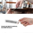 thumbnail image 4 of Peigne de modelage pour soins capillaires, coiffure et coiffure, léger, fournitures de salon de coiffure (blanc), 4 of 4