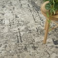 thumbnail image 6 of Nourison Concerto Abstract Ivory Blue Grey 7'10" x 9'10" Area Rug, (8x10), 6 of 8