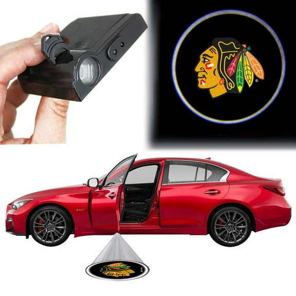 Chicago Blackhawks Car Door Light