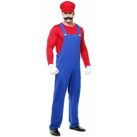 Pete the Plumber Adult Costume - Small