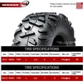 thumbnail image 2 of 2004-2007 Polaris Predator 90 Sport ATV tires 19x7-8 & 18x9.5-8 Big Horn Style, 2 of 6
