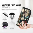 thumbnail image 2 of Bingfone Colorful Wolf Head Print Pencil Case Large Capacity Pencil Pouch Pen Bag Office Stationery Organizer Multifunctional Pencil Bag for Women & Men, 2 of 6