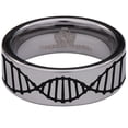 thumbnail image 2 of DNA Tungsten Carbide Ring, 2 of 9