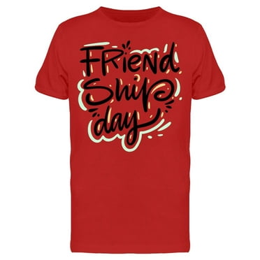 Friendship Day T-Shirt Men -Image by Shutterstock, Male XX-Large