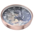 thumbnail image 3 of Luminous Clock, Rose Gold Exquisite Hanging Clock Innovative  For Shops Bars For Wall Decoration, 3 of 8