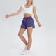 thumbnail image 2 of Odeerbi 4-13 Años Niñas Bermudas Deportivas de Verano Pantalones Cortos de Yoga de Color Sólido Con Cremallera Y Bolsillo, 2 of 6