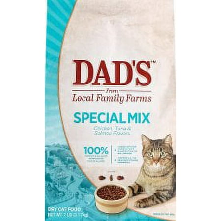 DAD'S Special Mix Dry Cat Food, 7 lbs
