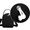 thumbnail image 6 of Waterproof Women Crossbody Bag Nylon Messenger Bags Simple Purse for Work, Multi-pocket Storage Shoulder Handbag, 6 of 7