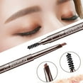 thumbnail image 5 of TYTSPEASY 7 Color Double Headed Triangle Eyebrow Pencil One Word Eyebrow Beginner Eyebrow Pencil Fijador De Cejas Villardiful Wooden Eyebrow Pencil Eyebroupomade Imethod Eyebrow Pen, 5 of 7