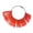 Red, variant on LICEWO Multicolor Plastic Ring Sizer for Accurate Finger Sizing Vintage Design Portable Jewelry Tool 8x8x5cm Plastic Texture