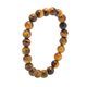 thumbnail image 5 of Pulsera De Ojo De Tigre, Diámetro 8 Mm Buena Elasticidad Movimientos Tranquilos Pulsera De Ojo De Tigre Amarillo Brillante Para Regalo, 5 of 8