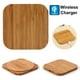 thumbnail image 1 of Cargador inalámbrico delgado de madera para Note 9., 1 of 7