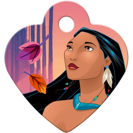 UPC: 0736511006940 | Pocahontas Small Heart Disney Princess Pet ID Tag – Pocahontas