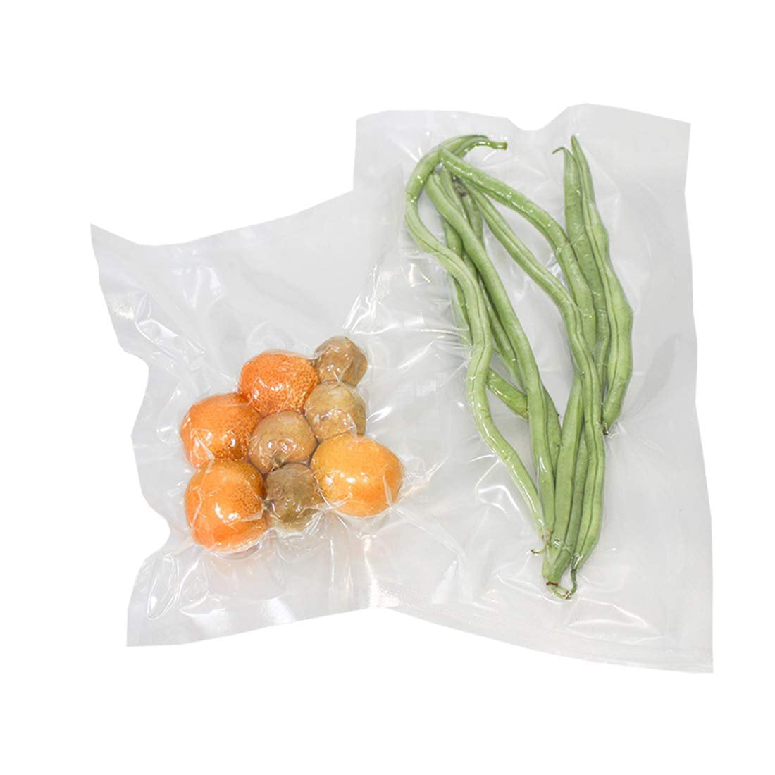 500~ 10X18" Poly Nylon Vacuum Bag Food Meat Vegetable Preservation Storage Bags 