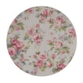 thumbnail image 2 of JEUXUS  Round Rose Tablecloths, Pink Rose Flower Floral Decorative Table Cloth Table Cover for Circular Table Dining Decorative for Holiday Home Christmas Party Picnic, 2 of 7