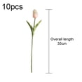 thumbnail image 2 of 10 Uds. De tulipanes falsos de PU, ramo de flores artificiales de tacto Real para decoración de boda, oficina en casa, 2 of 5