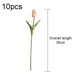 thumbnail image 2 of 10 Uds. De tulipanes falsos de PU, ramo de flores artificiales de tacto Real para decoración de boda, oficina en casa, 2 of 5