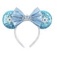 thumbnail image 4 of Diadema con orejas de Mickey Mouse para mujer, diadema con lentejuelas, lazo grande y hermoso, regalo de cumpleaños, accesorios para el cabello de fiesta para niñas y niños, nuevo y elegante, 4 of 5