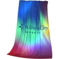 thumbnail image 3 of Oklahoma City University Logo Fleece Blanket, Very Soft Microfiber Flannel Blanket for Couch Warm and Cozy for All Seasons, 3 of 6