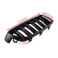 thumbnail image 6 of Astra Depot Glossy Black Double Line Kidney Grille Grill Fit 2012-2018 BMW F30 F31 320i 328i 335i 4-Door, 6 of 9
