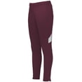 thumbnail image 2 of Holloway Ladies Limitless Pant 229780 Maroon/White Xl, 2 of 2