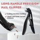 thumbnail image 4 of Nail Clippers, Nail Clippers For Seniors, Ergonomic Nail Clippers Large For Seniors, Nail Clippers Nail File Set For Thick And Ingrown Toenails), 4 of 5